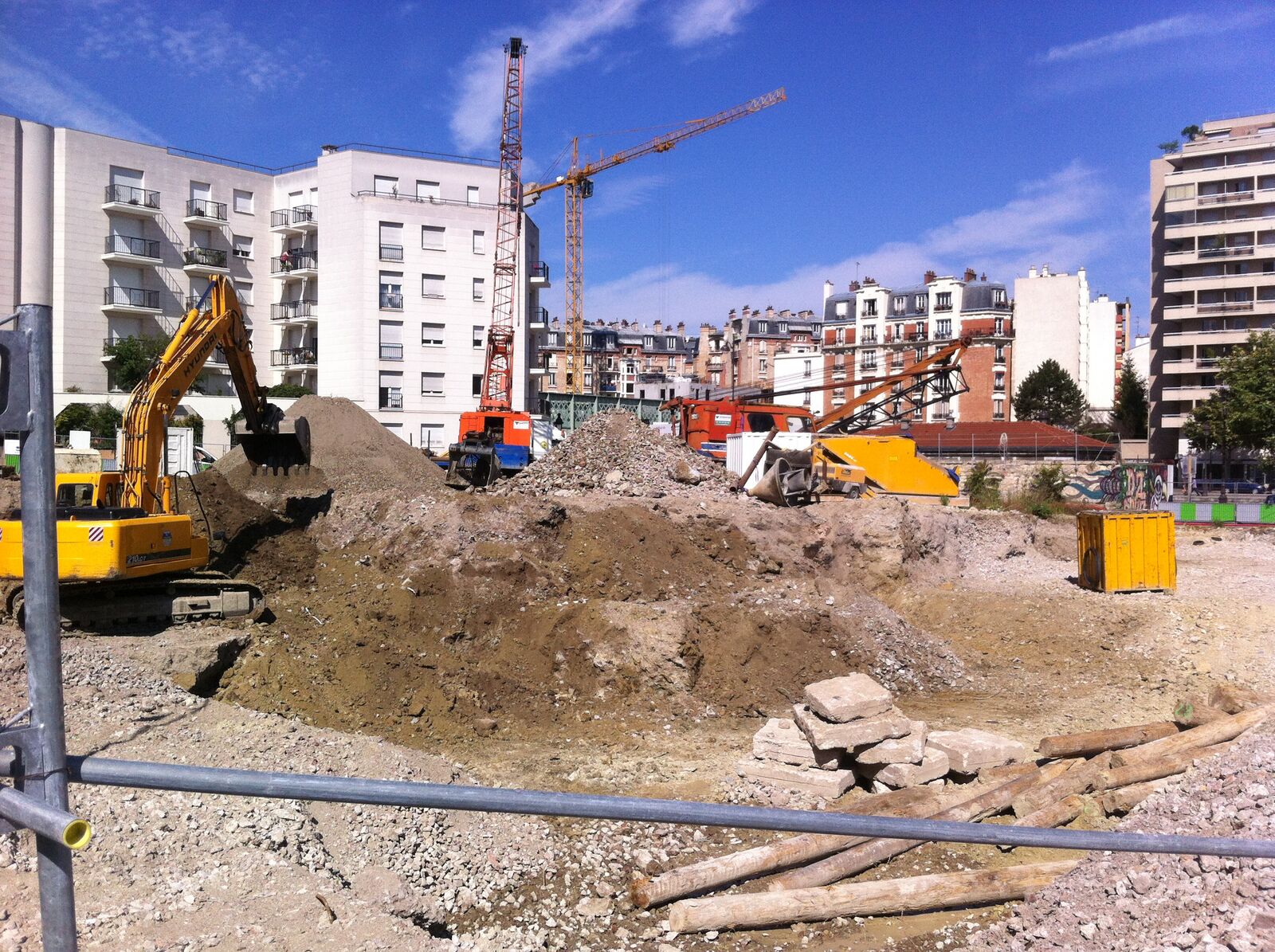 Chantier gros œuvre